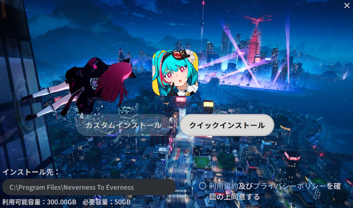 特段の事情が無ければ、クイックインストールでOKです。